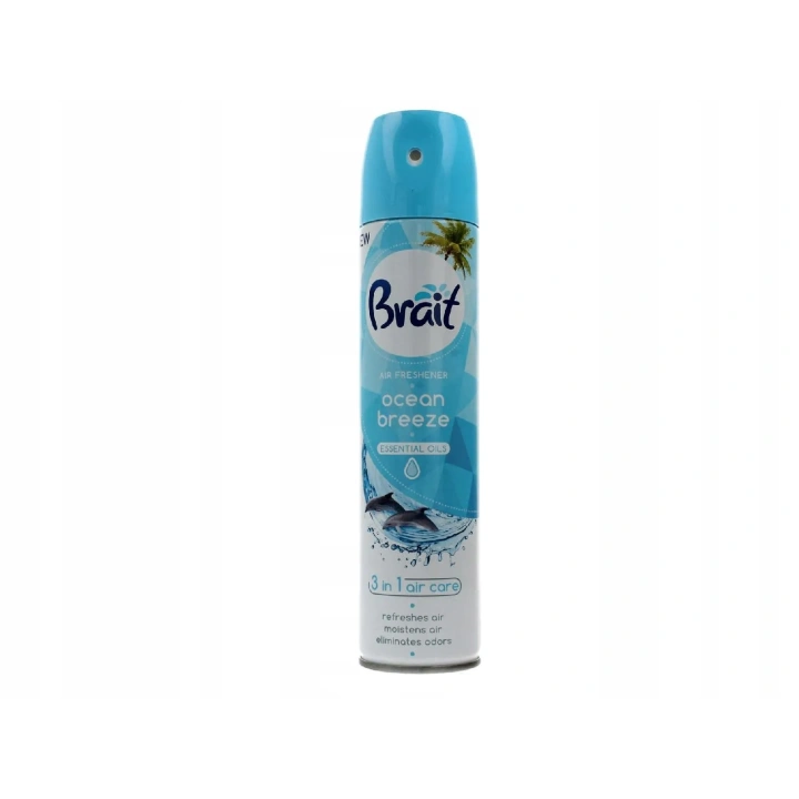 BRAIT Air Freshener Essential Olis odświeżacz powietrza klasyczny Ocean Breeze 300ml