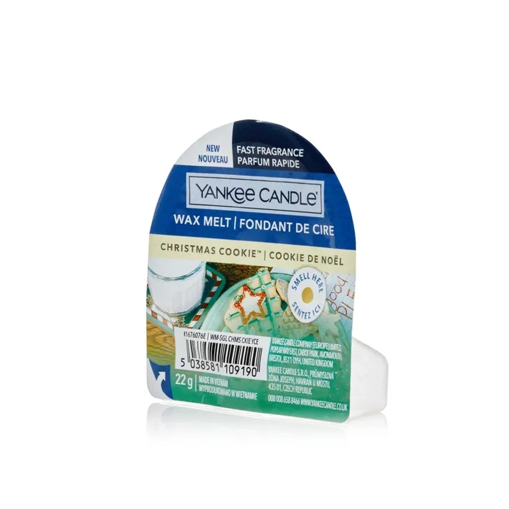 YANKEE CANDLE Classic Wax wosk zapachowy CHRISTMAS COOKIE 22g