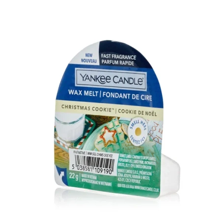YANKEE CANDLE Classic Wax wosk zapachowy CHRISTMAS COOKIE 22g