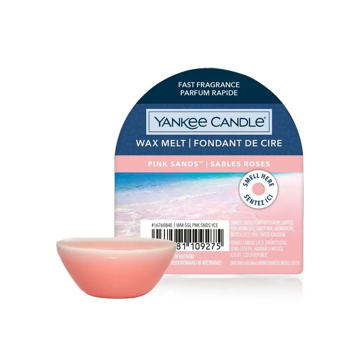YANKEE CANDLE Classic Wax wosk zapachowy PINK SANDS 22g
