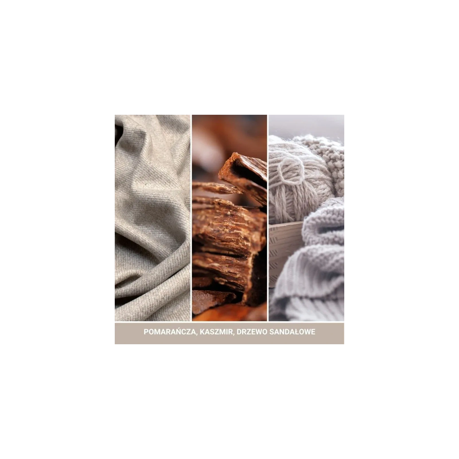 YANKEE CANDLE Classic Wax wosk zapachowy WARM CASHMERE 22g