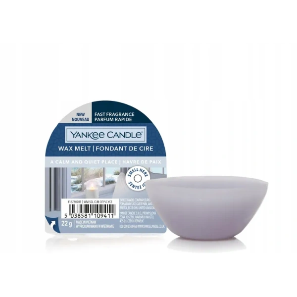 YANKEE CANDLE Classic Wax wosk zapachowy A CALM & QUIET PLACE 22g