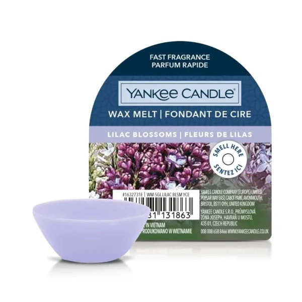 YANKEE CANDLE Classic Wax wosk zapachowy LILAC BLOSSOMS 22g