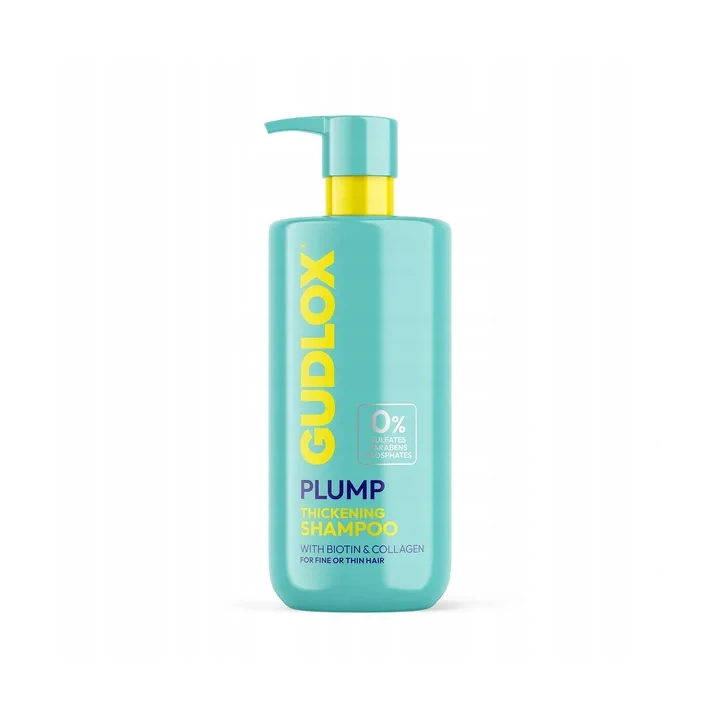 GUDLOX Plump Thickening szampon zwiększający objętość włosów Kolagen i Biotyna 400ml