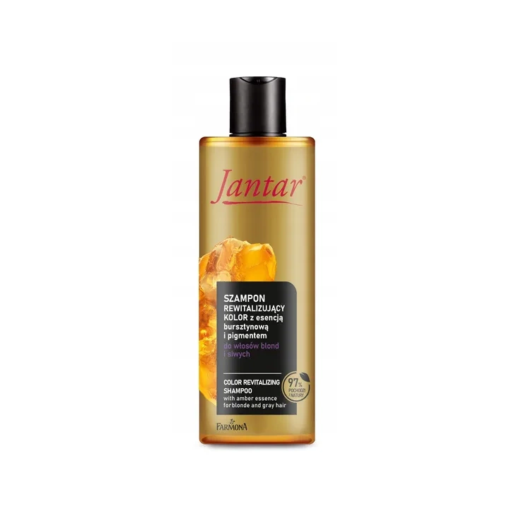 FARMONA Jantar szampon rewitalizujący kolor do włosów Blond i Siwych 300ml
