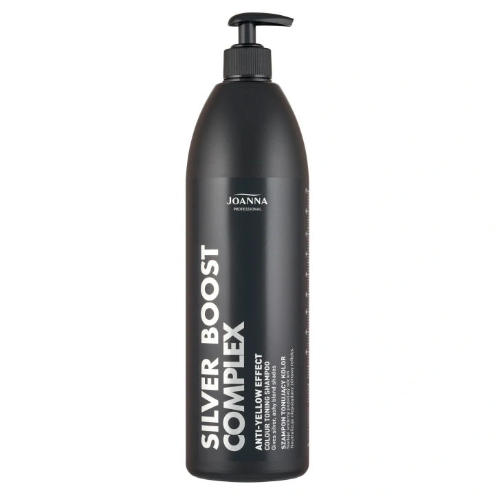 JOANNA PROFESSIONAL Silver Boost Complex szampon do włosów tonujący kolor Srebrny 1000g