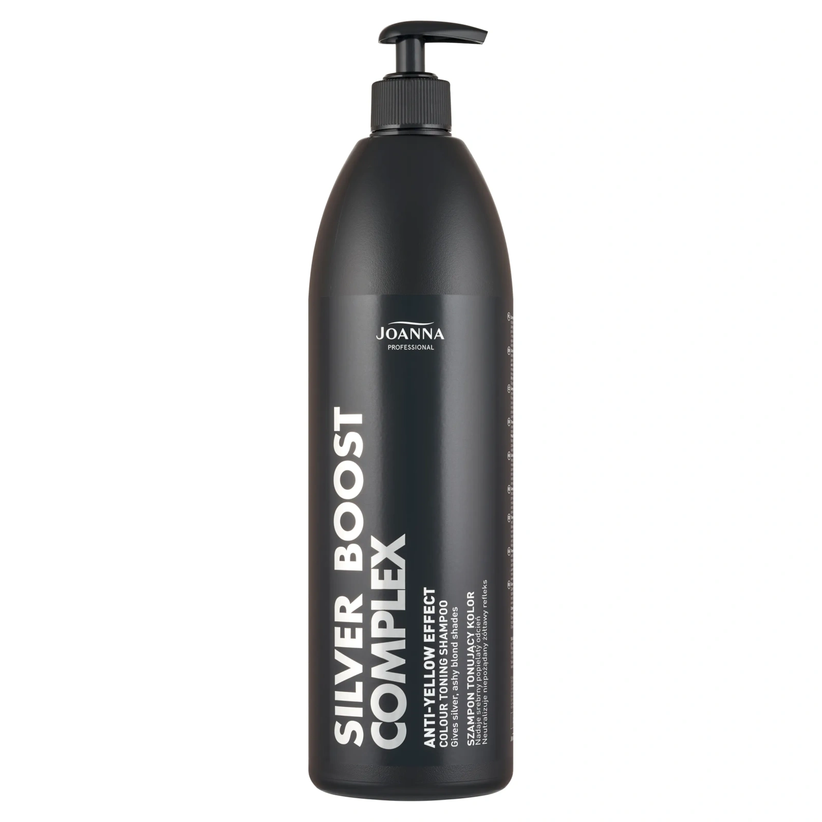 JOANNA PROFESSIONAL Silver Boost Complex szampon do włosów tonujący kolor Srebrny 1000g