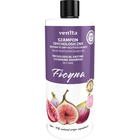 VENITA Trichological trychologiczny szampon do włosów Ficyna 500ml