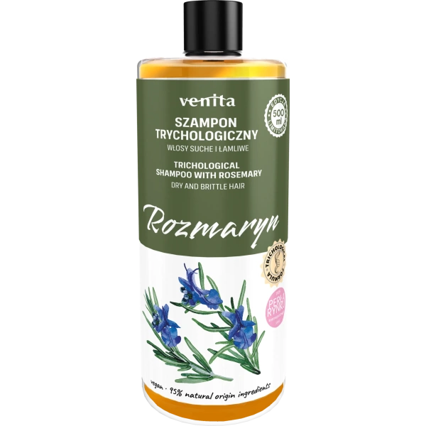 VENITA Trichological trychologiczny szampon do włosów Rozmaryn 500ml