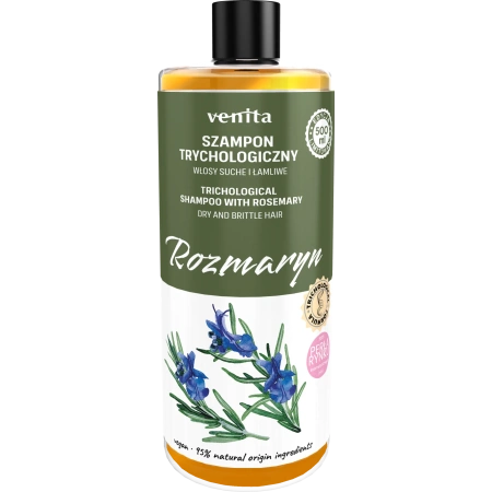 VENITA Trichological trychologiczny szampon do włosów Rozmaryn 500ml