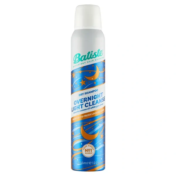 BATISTE suchy szampon do włosów suchych odwodnionych Overnight Light Cleanse 200ml 