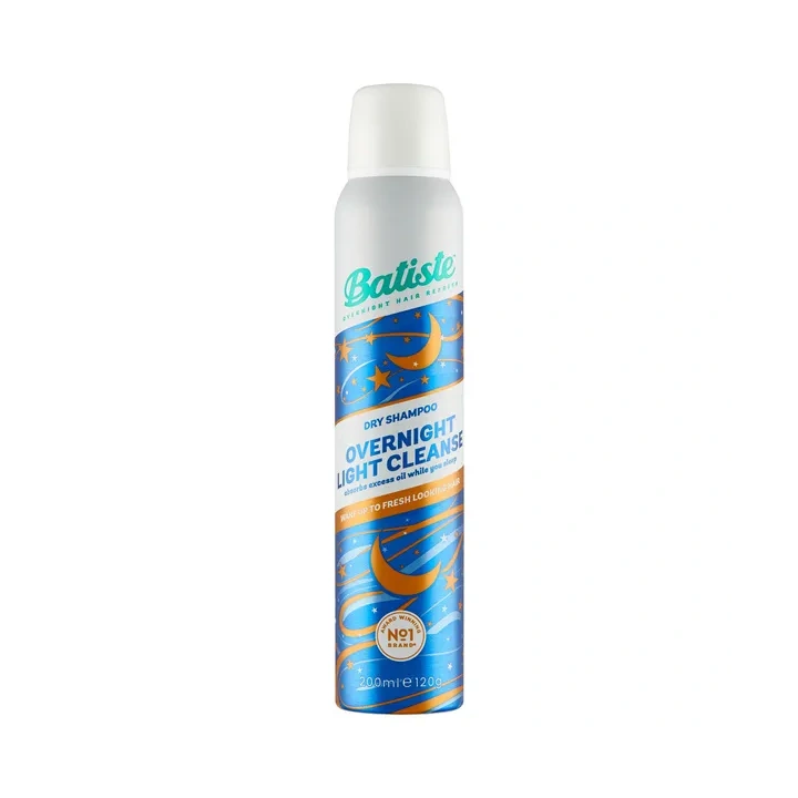BATISTE suchy szampon do włosów suchych odwodnionych Overnight Light Cleanse 200ml 