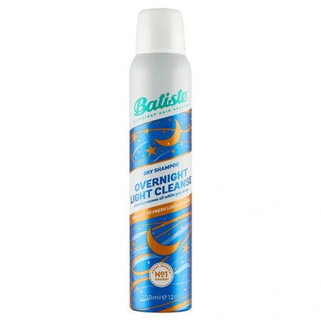 BATISTE suchy szampon do włosów suchych odwodnionych Overnight Light Cleanse 200ml 