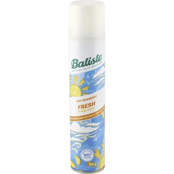 BATISTE suchy szampon do włosów Fresh Breezy Citrus 200ml