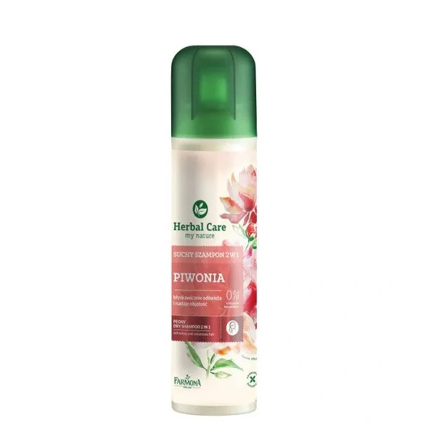 FARMONA Herbal Care suchy szampon 2w1 Piwonia 180ml