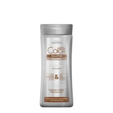 JOANNA Ultra Color System szampon do włosów brązowych i kasztanowych 200ml 