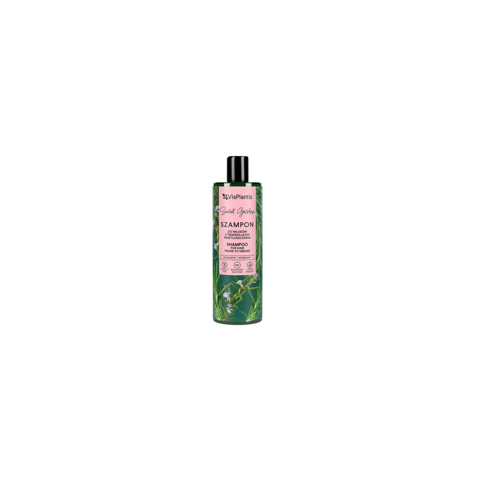 VIS PLANTIS Sweet Garden szampon do włosów przetłuszczających Rozmaryn 400ml