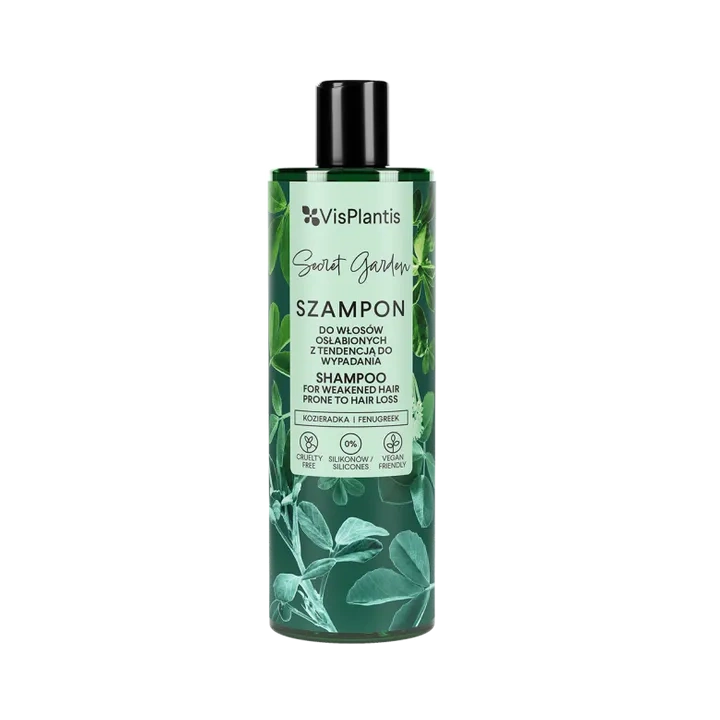 VIS PLANTIS Sweet Garden szampon do włosów osłabionych przeciw wypadaniu 400ml