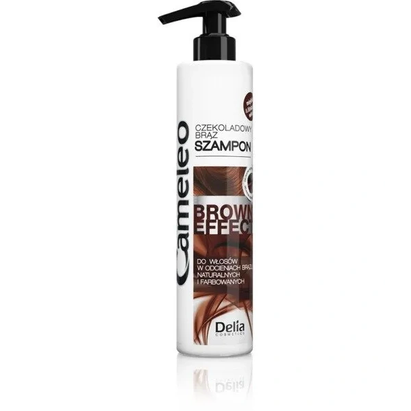 DELIA Cameleo Effect  Brown szampon do włosów Czekoladowy Brąz 250ml