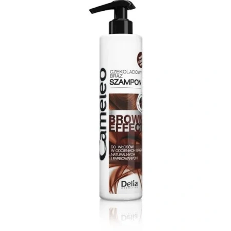 DELIA Cameleo Effect  Brown szampon do włosów Czekoladowy Brąz 250ml