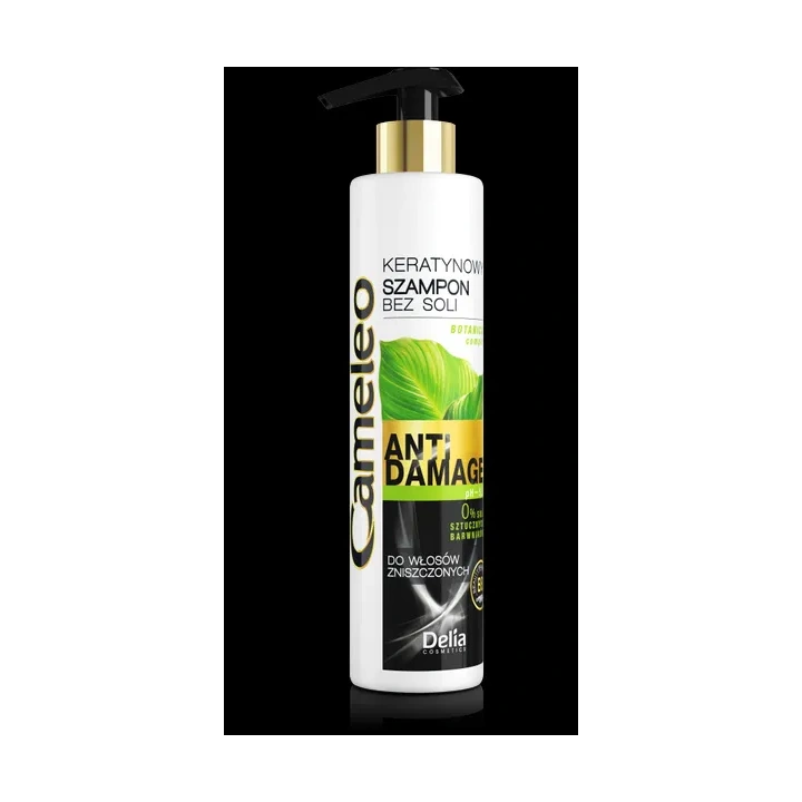 DELIA Cameleo Anti Damage keratynowy szampon bez soli do włosów 250ml