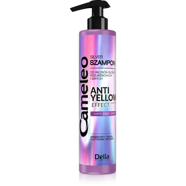 DELIA Cameleo Anti-Yellow Effect Silver szampon do włosów 250ml