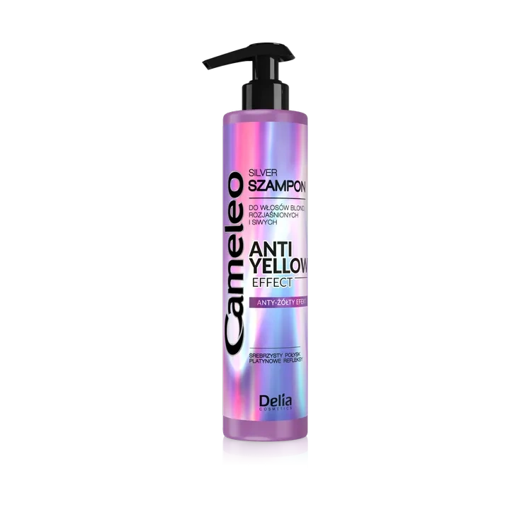 DELIA Cameleo Anti-Yellow Effect Silver szampon do włosów 250ml