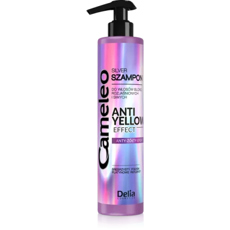 DELIA Cameleo Anti-Yellow Effect Silver szampon do włosów 250ml