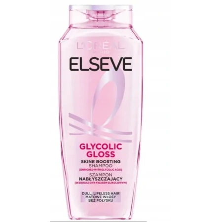 ELSEVE Glycolic Gloss szampon do włosów nabłyszczający 400ml