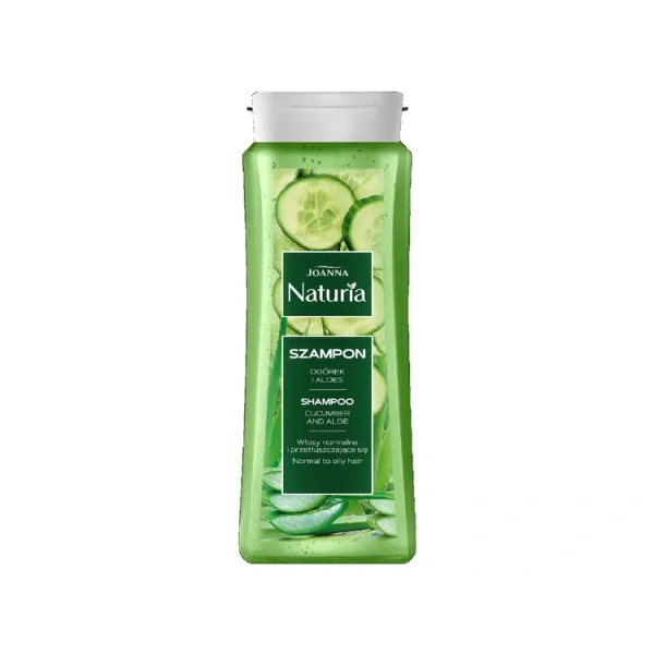 JOANNA Naturia szampon do włosów Ogórek i Aloes 500ml