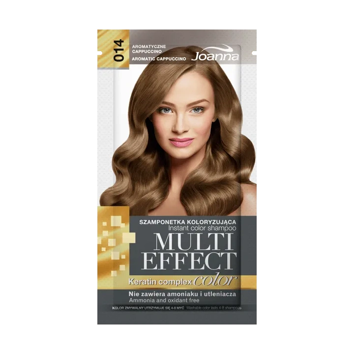 JOANNA Multi Effect szamponetka koloryzująca 14 Aromatyczne Cappuccino 35g