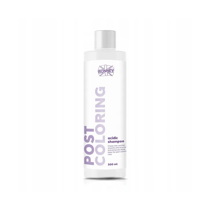 RONNEY Professional Post Coloring szampon do włosów zakwaszający 300ml