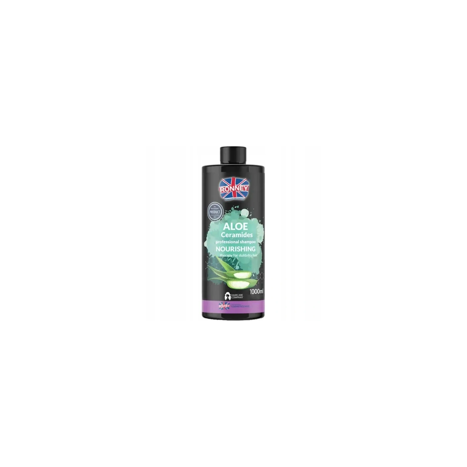 RONNEY Aloe Ceramides nawilżający szampon do włosów suchych i matowych 1000ml