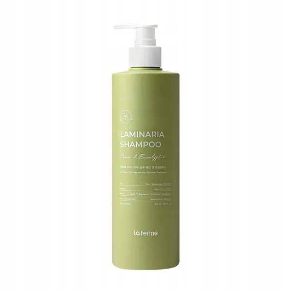 LA FERME Laminaria szampon do włosów z algami Pine & Eucalyptus 500ml