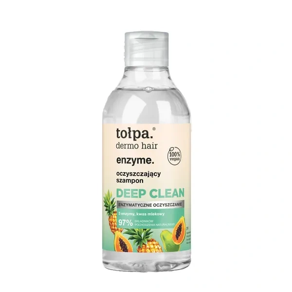 TOŁPA Dermo Hair Enzyme oczyszczający szampon do włosów 300ml