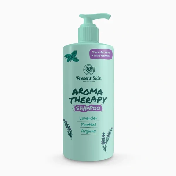 PRESENT SKIN Aromatherapy szampon do włosów odświeżający z Lawendą i Mentolem 500ml