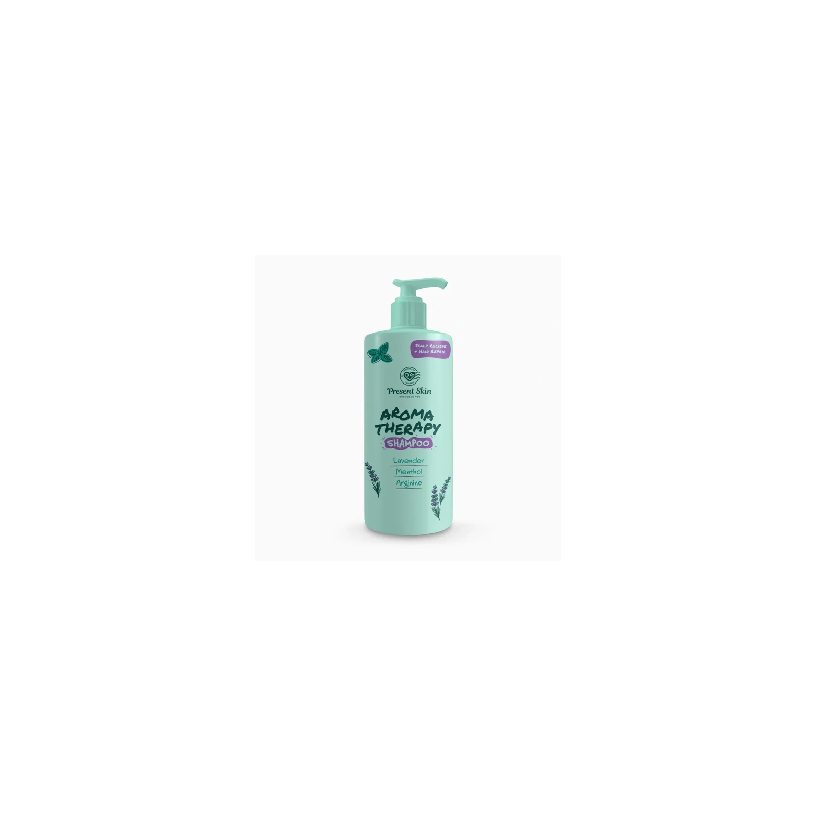 PRESENT SKIN Aromatherapy szampon do włosów odświeżający z Lawendą i Mentolem 500ml