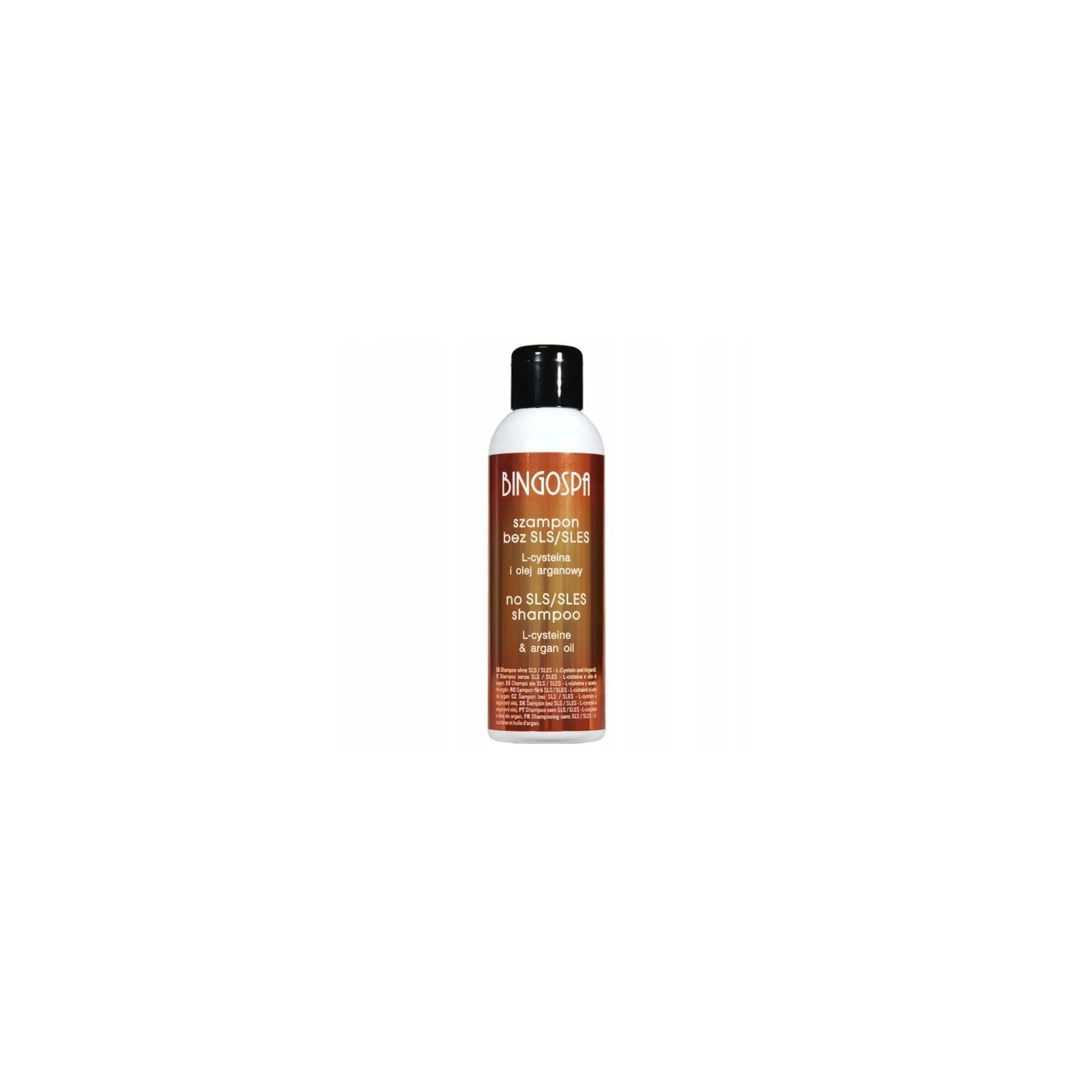 BINGOSPA szampon do włosów bez SLS / SLES L-cysteina i olej arganowy 150ml 