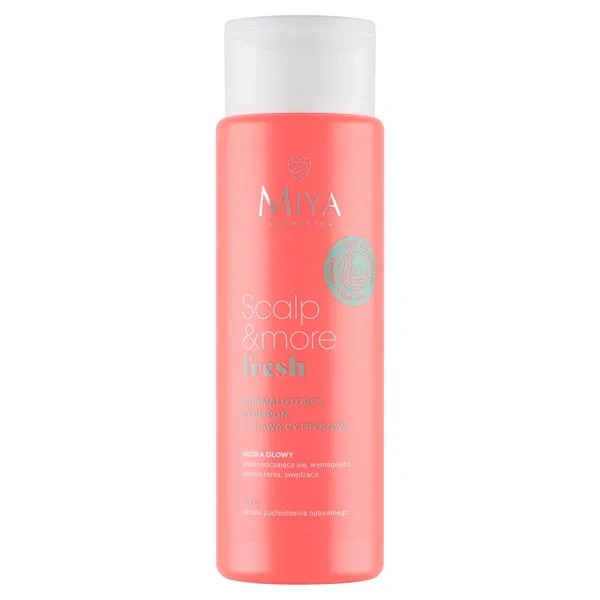 MIYA Scalp&More Fresh szampon do włosów normalizujący z trawą cytrynową 300ml