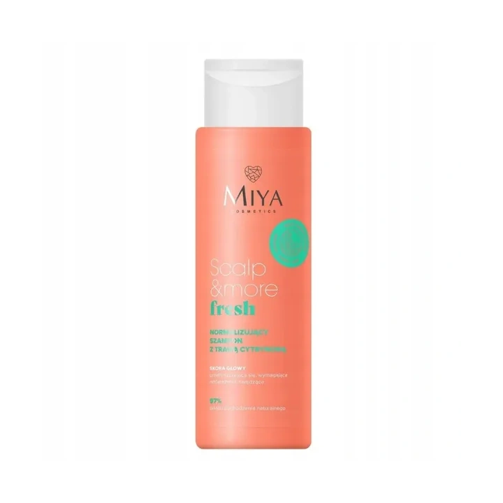 MIYA Scalp&More Fresh szampon do włosów normalizujący z trawą cytrynową 300ml