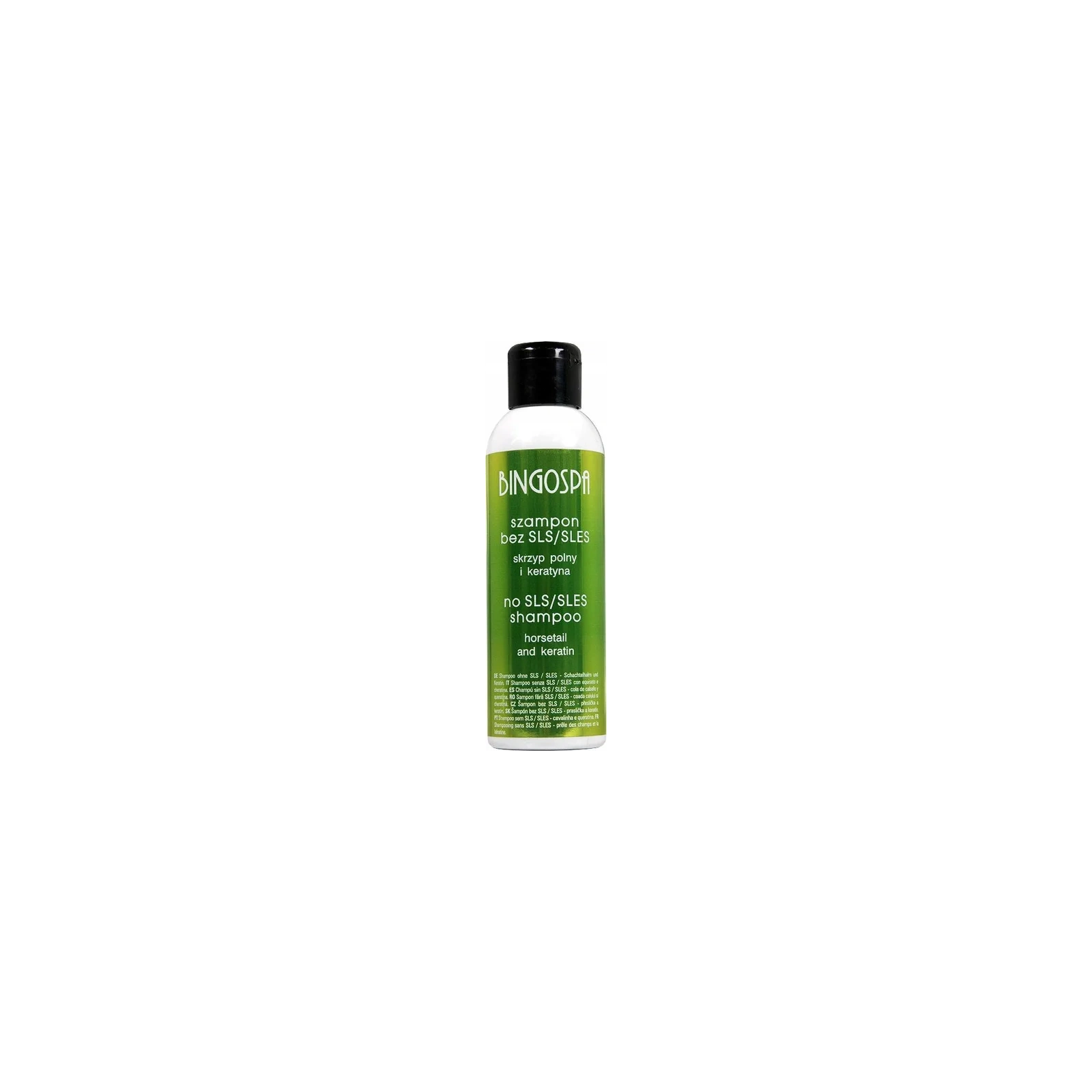 BINGOSPA szampon do włosów bez SLS / SLES Skrzyp polny i Keratyna 150ml