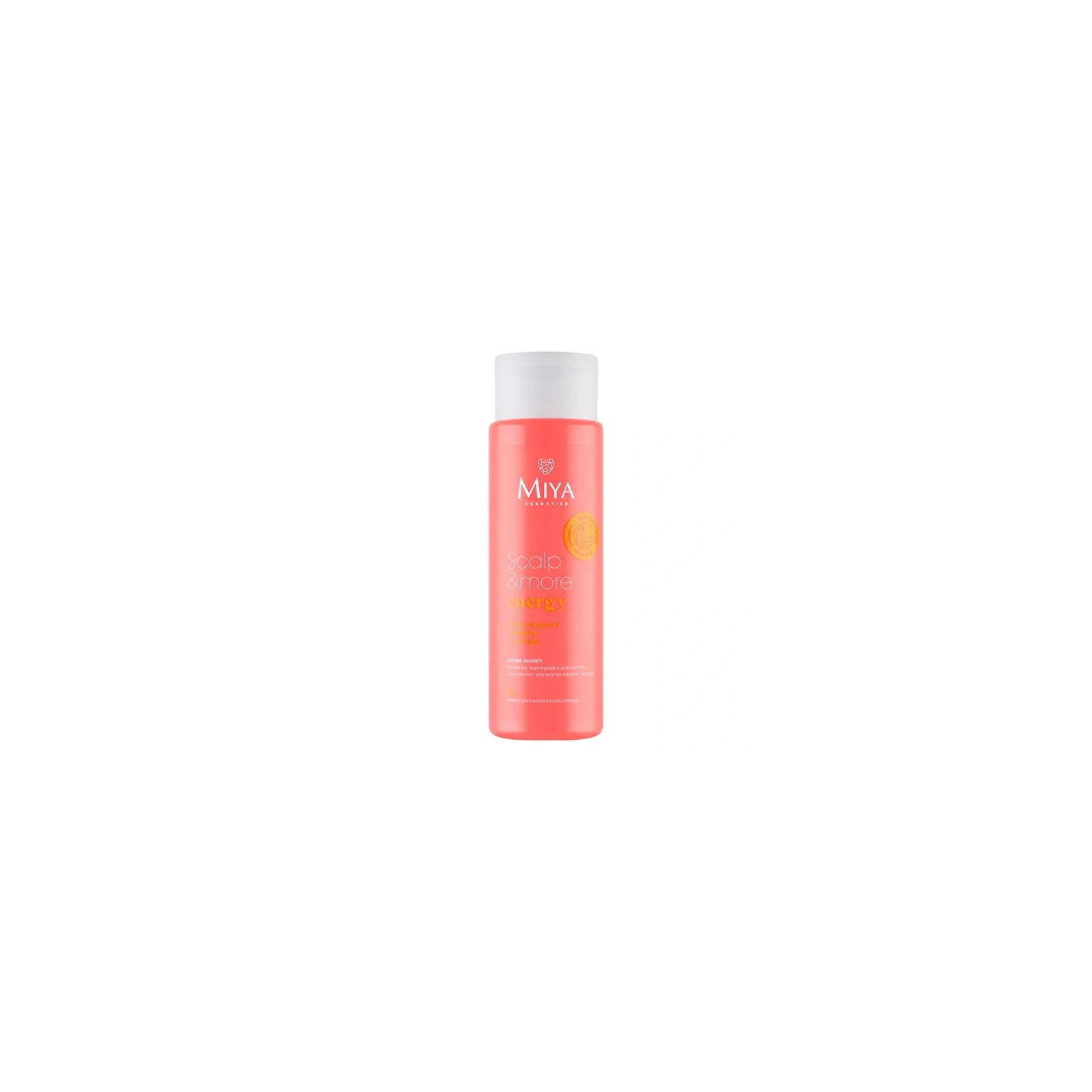 MIYA Scalp&More Energy szampon do włosów wzmacniający z kofeiną 300ml
