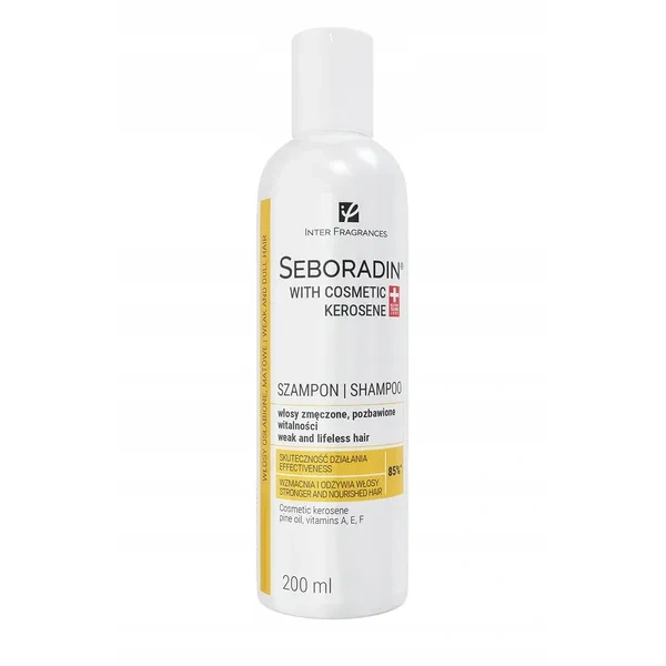 SEBORADIN With Cosmetic Kerosene szampon do włosów zmęczonych, pozbawionych witalności 200ml 