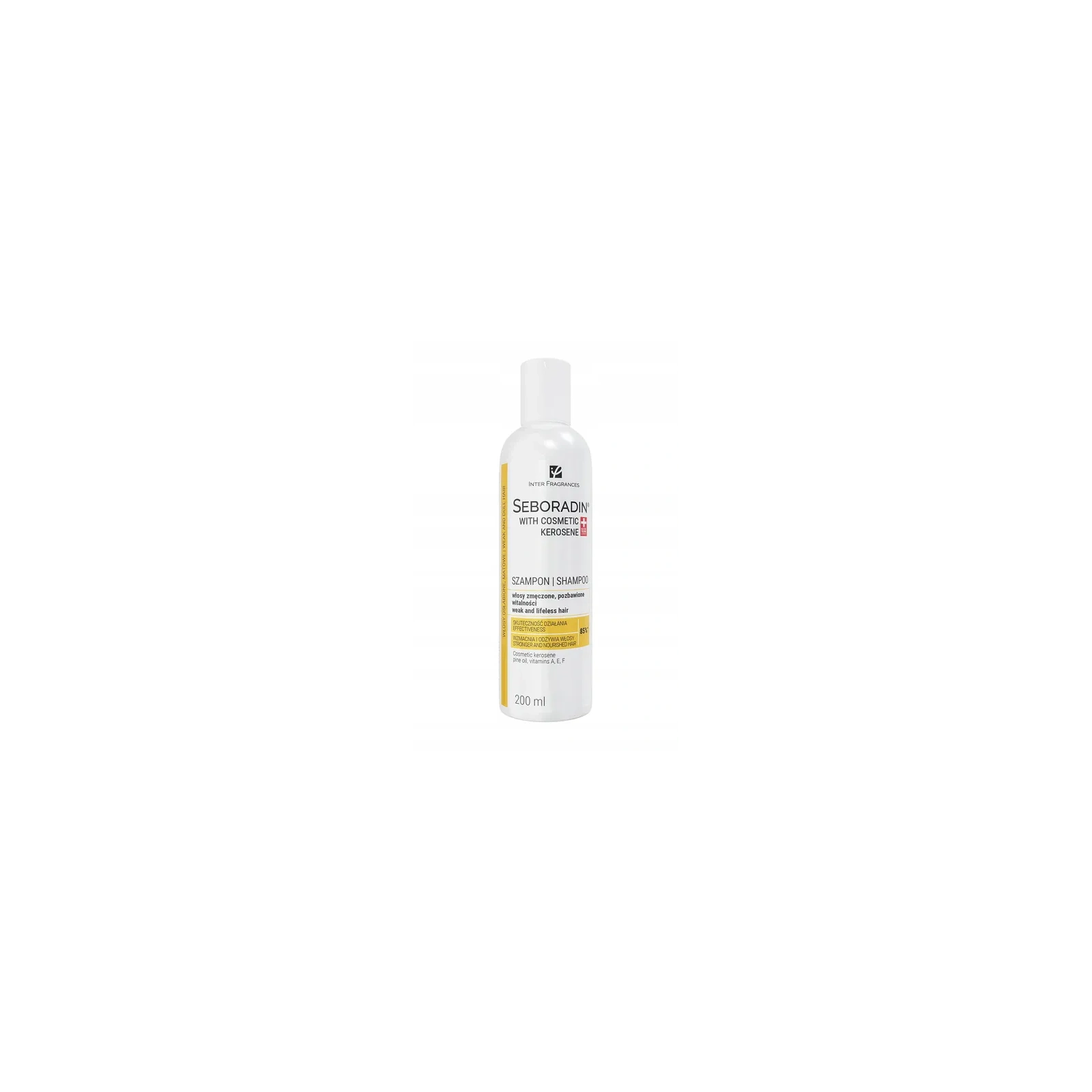 SEBORADIN With Cosmetic Kerosene szampon do włosów zmęczonych, pozbawionych witalności 200ml 