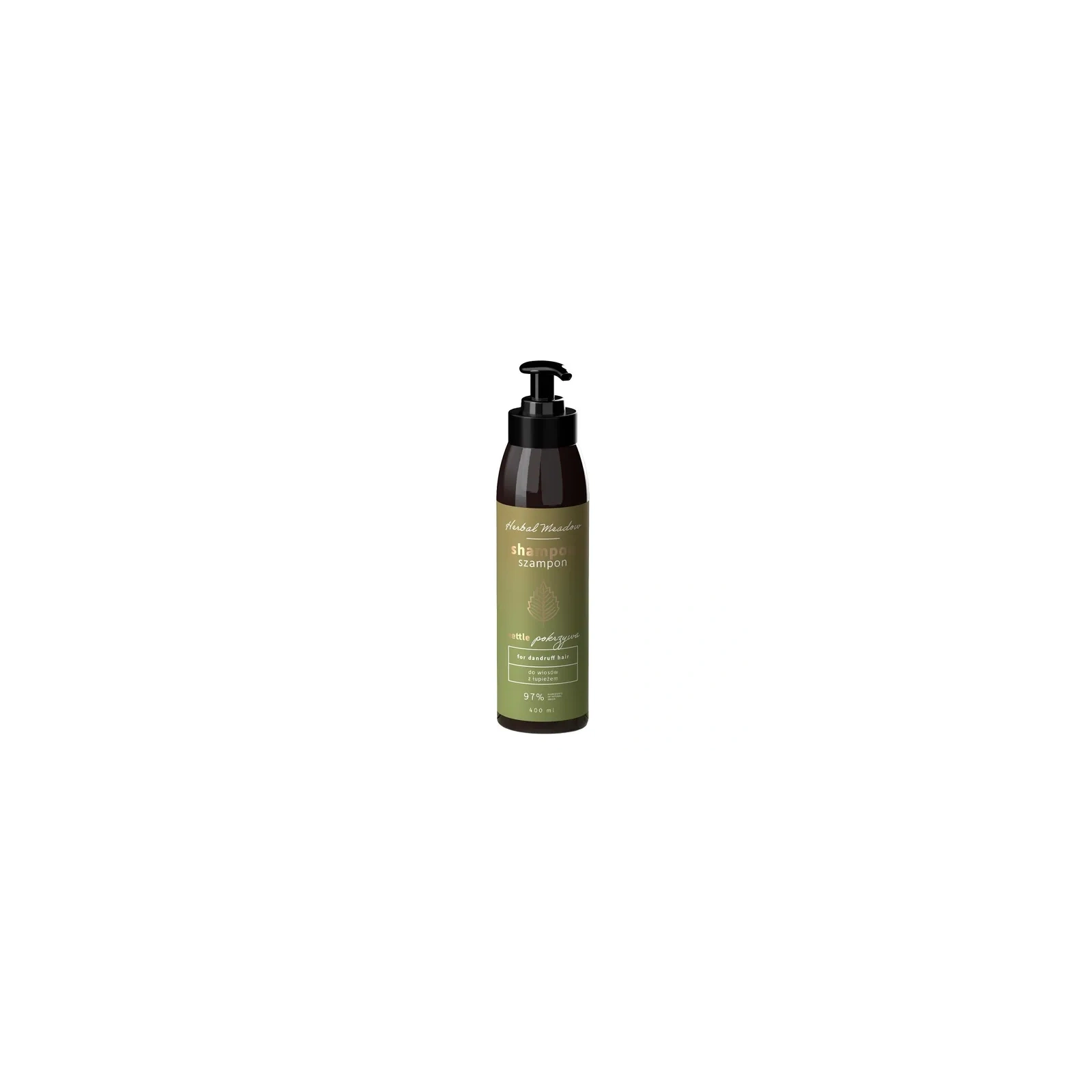 HISKIN Herbal Meadow przeciwłupieżowy szampon do włosów Pokrzywa 400ml 