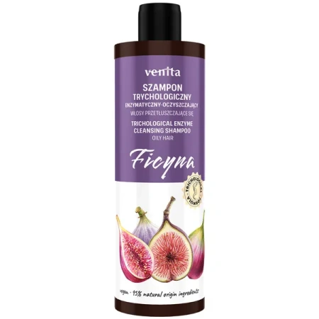 VENITA Trichological trychologiczny szampon do włosów Ficyna 300ml