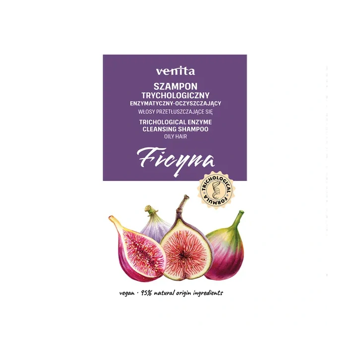 VENITA Trichological trychologiczny szampon do włosów Ficyna 300ml