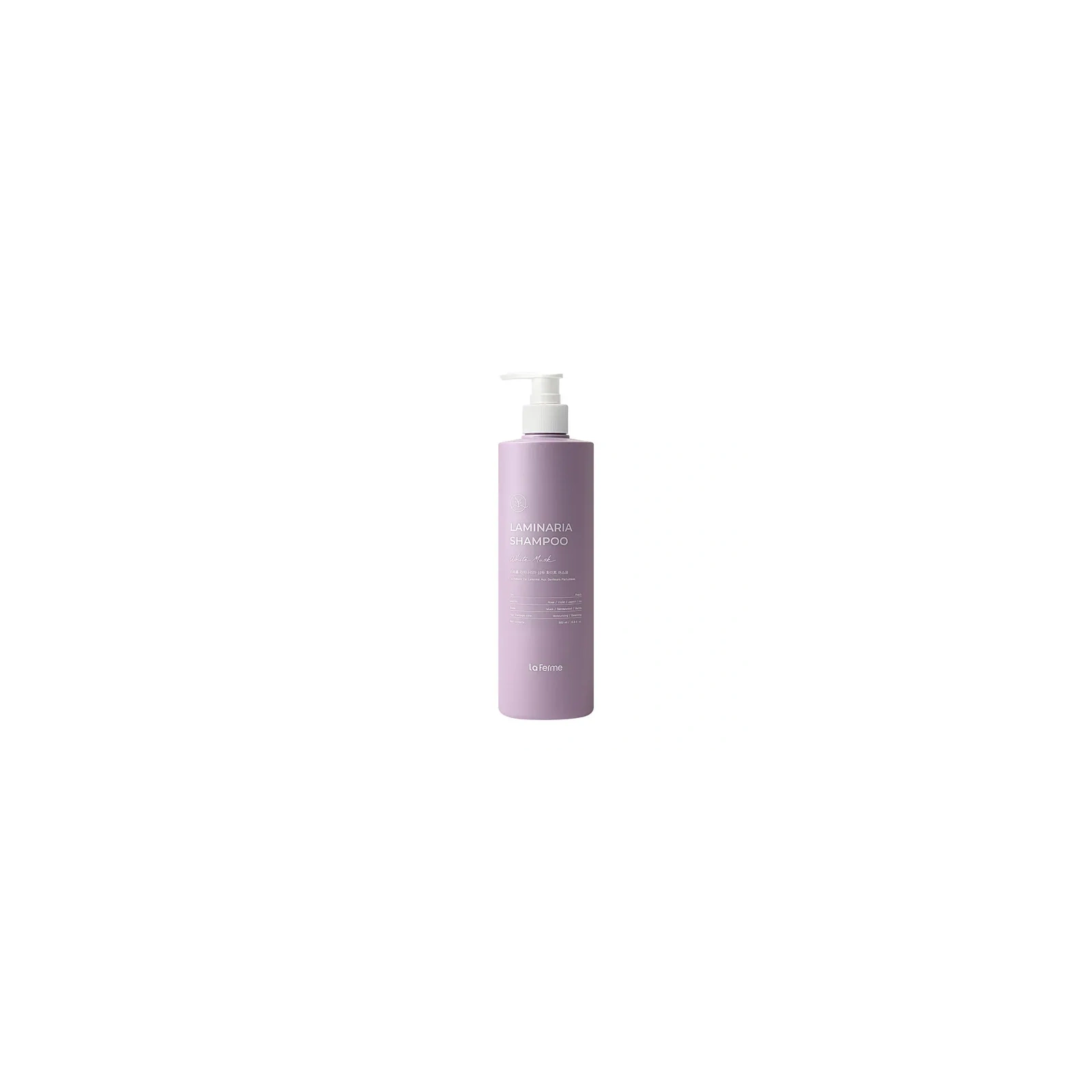 LA FERME Laminaria szampon do włosów z algami White Musk 500ml 