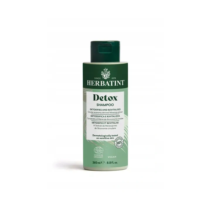 HERBATINT Bio Organic Detox szampon do włosów oczyszczający 260ml 
