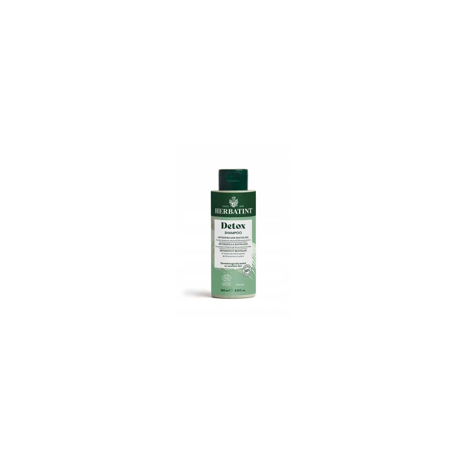 HERBATINT Bio Organic Detox szampon do włosów oczyszczający 260ml 